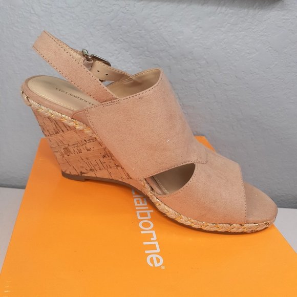 New liz Claiborne  wedges size 9 - Picture 2 of 7